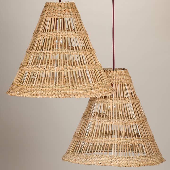 AS'ART a sense of crafts - Wholesale Lampshade - Lampshade, Conic'Hall, straw, South Africa2