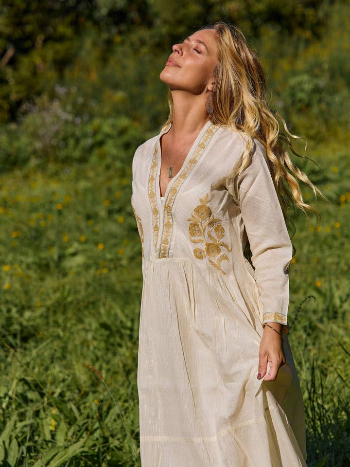 Penelope Maxi Aari Lurex for wholesale by Naudic