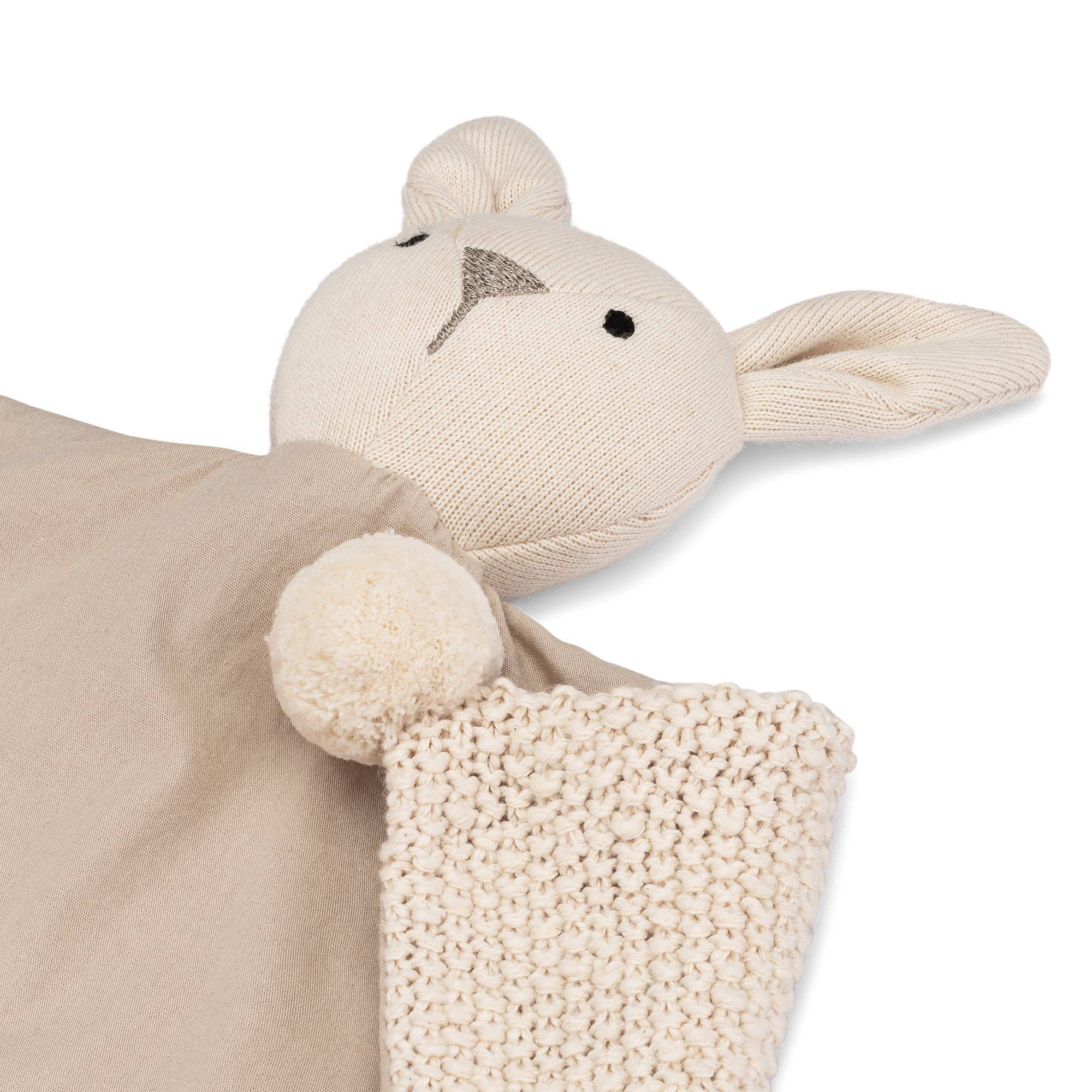 Crane Baby - Vente Couverture douillette – bébé - Jolie couverture biologique Avery pour bébé (Ollie The Bunny)2