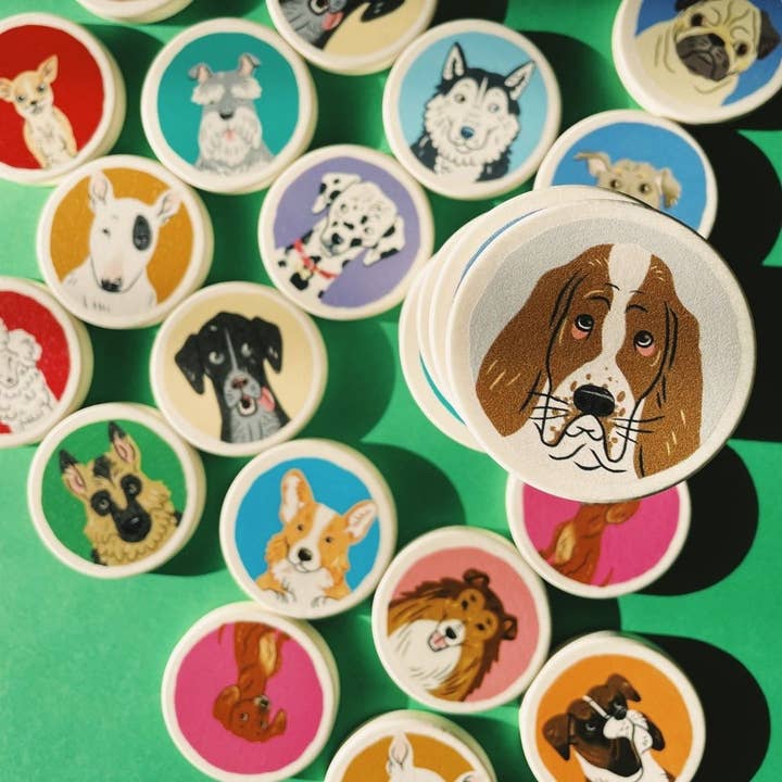 Memo Dogs for wholesale by BAJO WOODEN TOYS