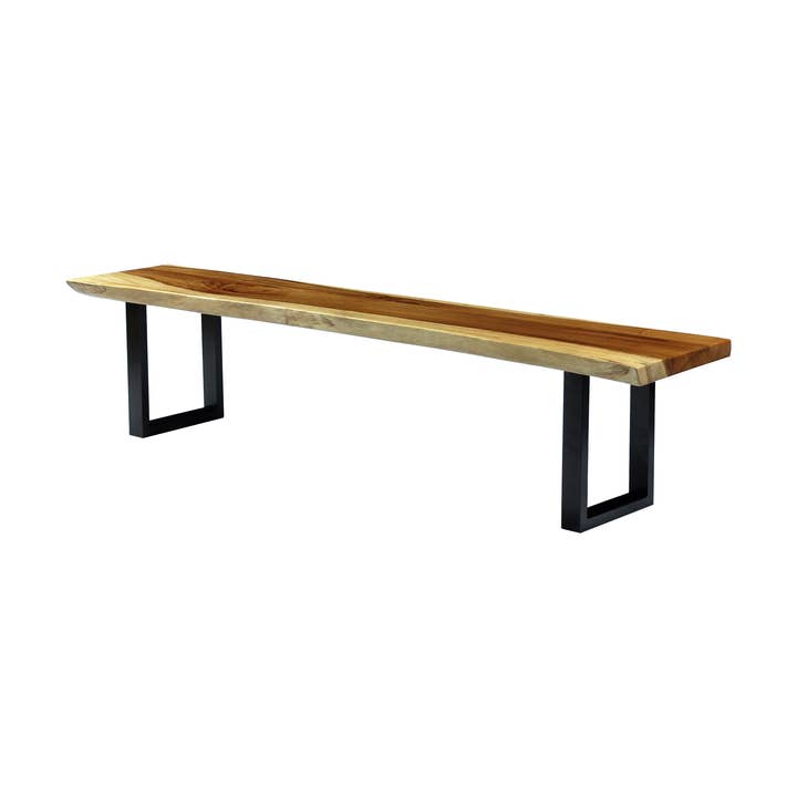 Heft Home - Wholesale Bench - Dining Bench Live Edge – Solid South American Walnut2