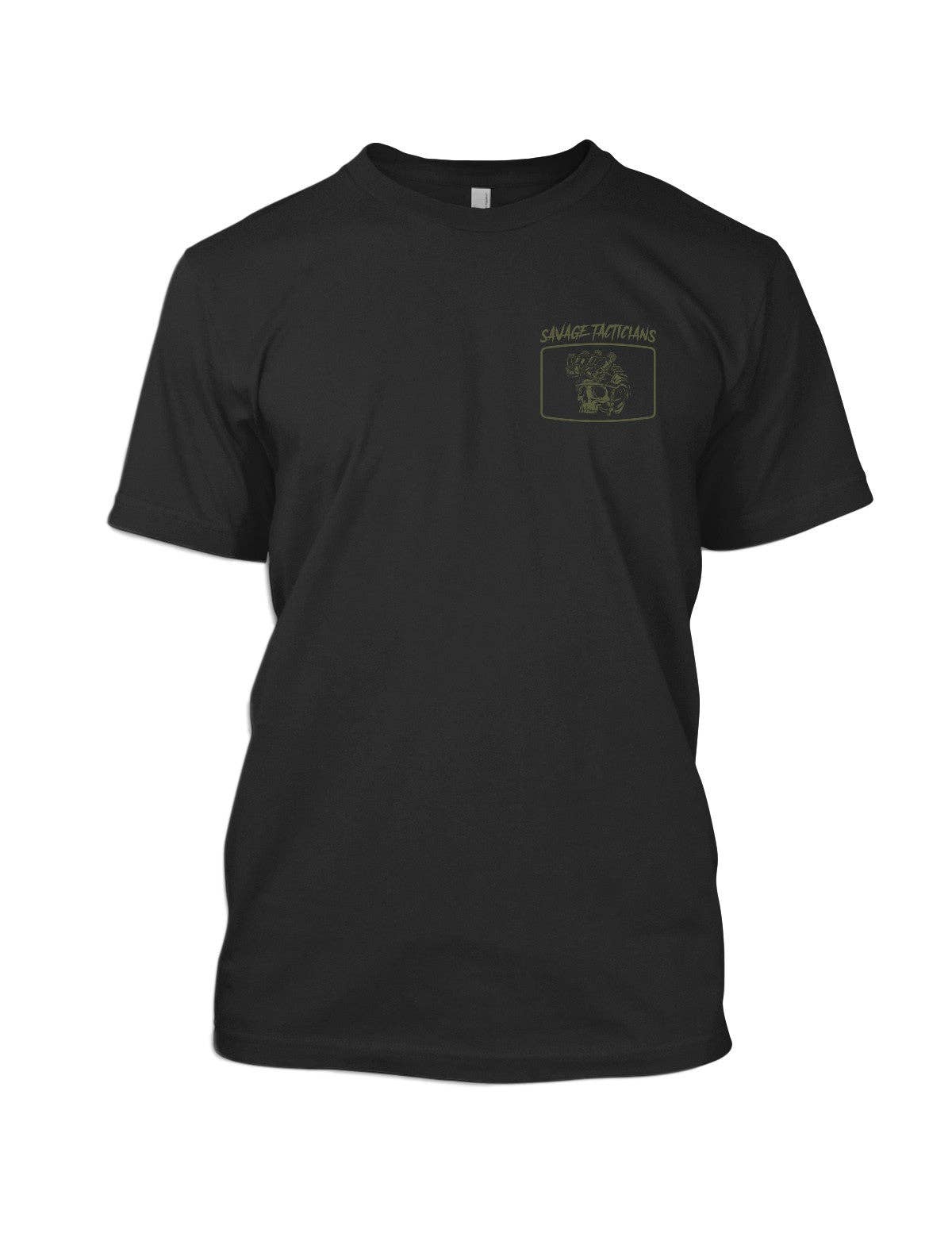 SAVAGE TACTICIANS - Wholesale Screen Printed T-Shirt - Men's - NYKOP1
