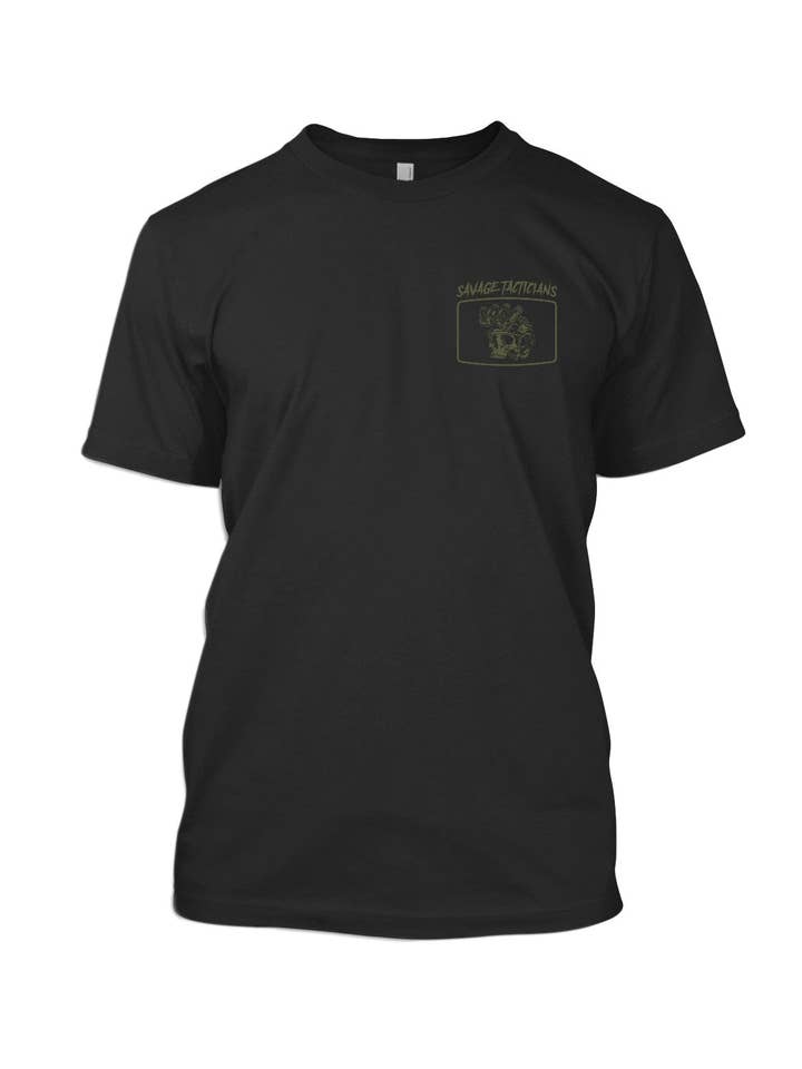 SAVAGE TACTICIANS - Wholesale Screen Printed T-Shirt - Men's - NYKOP1