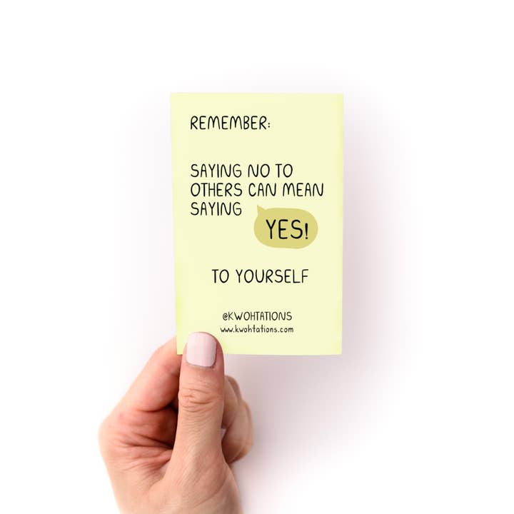 Kwohtations - Wholesale Self-Help & Personal Development - Ways To Say No Zine: A Pocket Guide to Setting Boundaries4