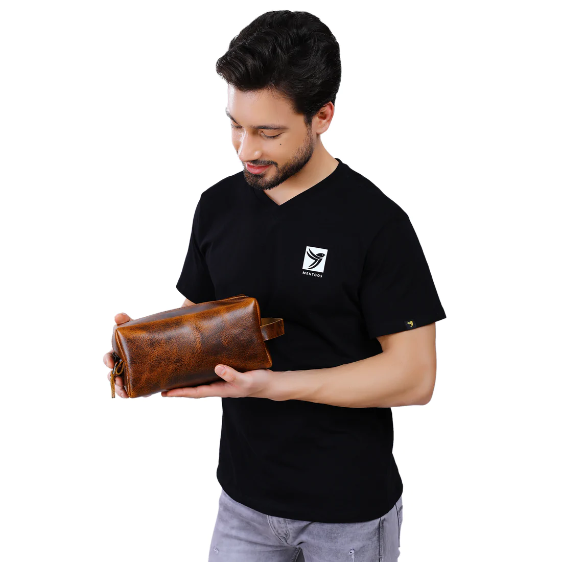 VELLAIRE - Wholesale Toiletry Bag - Men's - Mens Leather Toiletry Bag | LB17