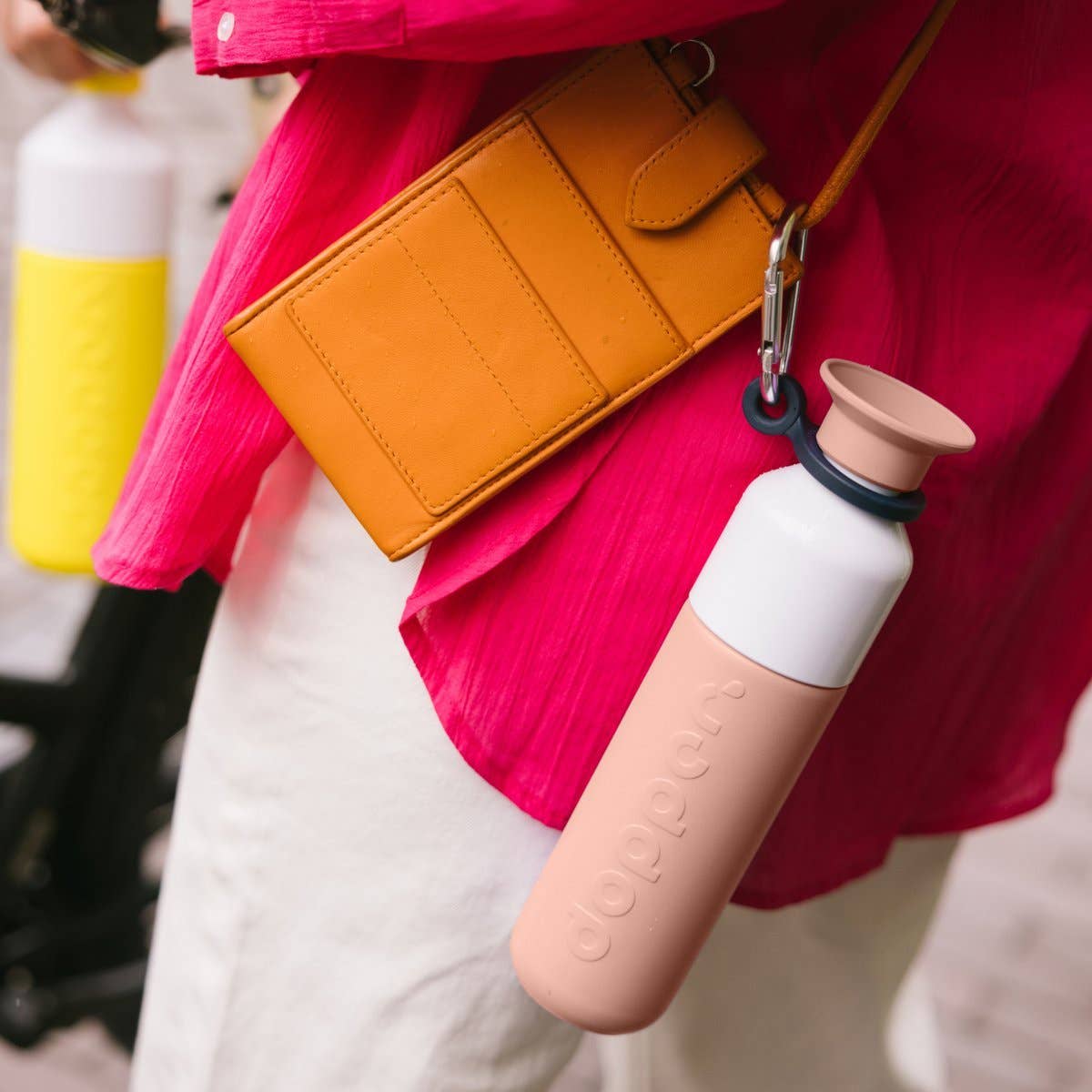 Dopper - Wholesale Insulated Mug/Tumbler - Dopper Insulated Thermos Bottle Pebble Peach 350 ml5