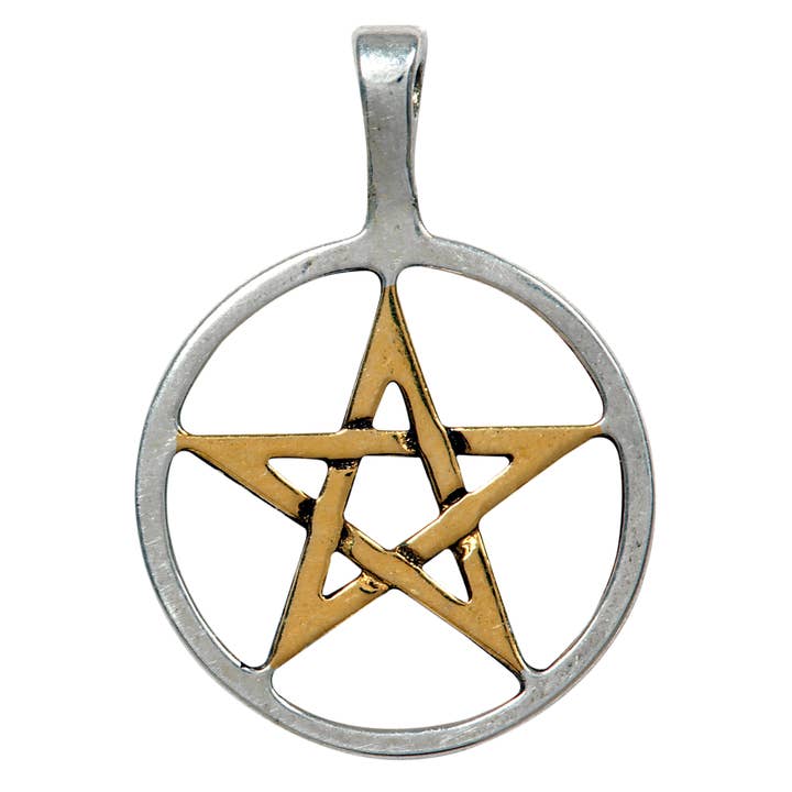 Pentagram - Albion Magiskt Hängsmycke Charm Halsband för wholesale av Eastgate Resource