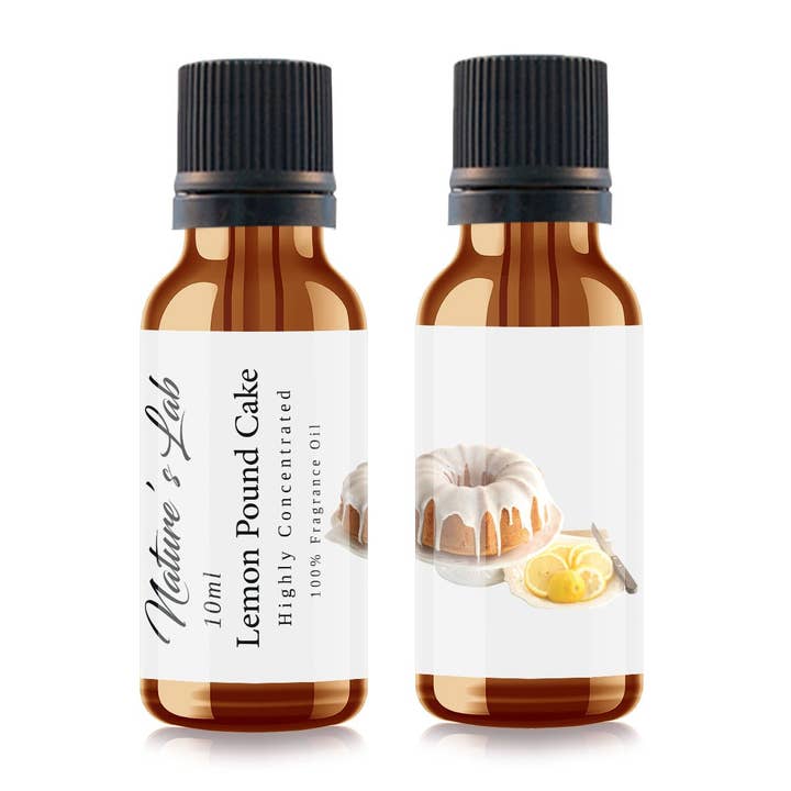 Zitronen-Pfund Cake Duftöl für den Großhandel von Nature's Lab - Natural Sisters