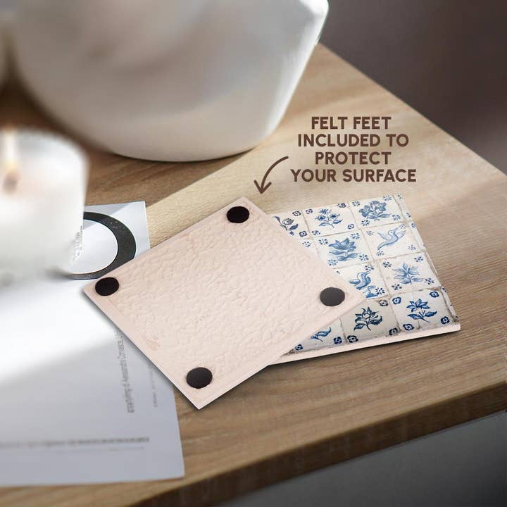 3dRose - Wholesale Coasters - 3dRose, Portugal, Azores, Sao Miguel Island, Ponta Delgada. Azulejo tiles, Coaster3