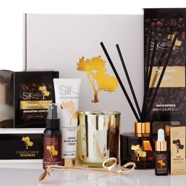Silk oil of Morocco - Wholesale Bath & body set - Cinnamon Coffee Hamper - Trade1