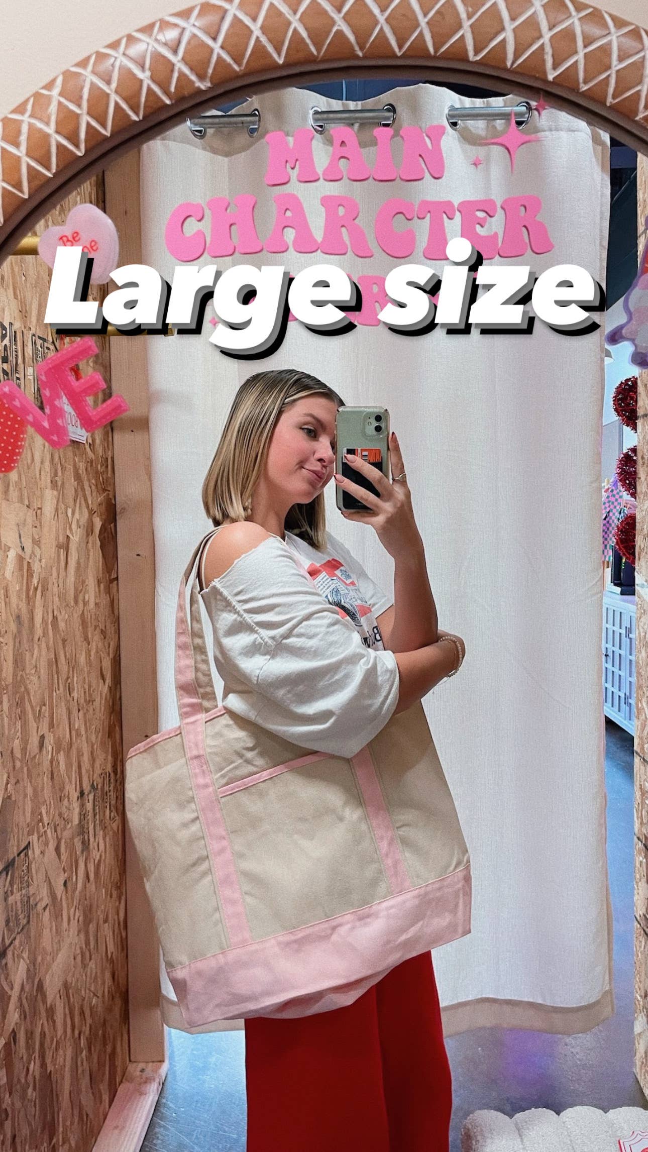 Happy Hour – wholesale Tote bag – Women's – Custom Pink Bow Tote Bag1