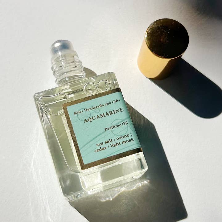Kyler Handcrafts and Gifts - Wholesale Roll-on fragrance - Aquamarine - Roll-On Perfume Oil0