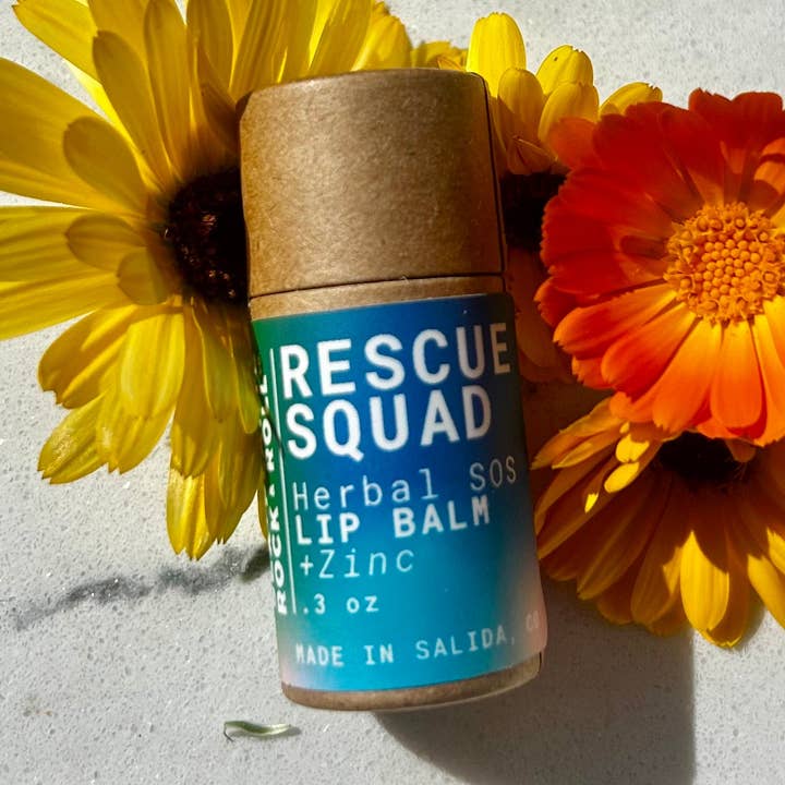 Rescue Squad - Organic Lip Balm + Zinc for wholesale by Sex Plants Rock and Roll
