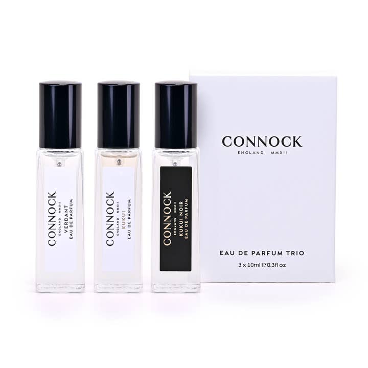Eau de Parfum Trio for wholesale by Connock England