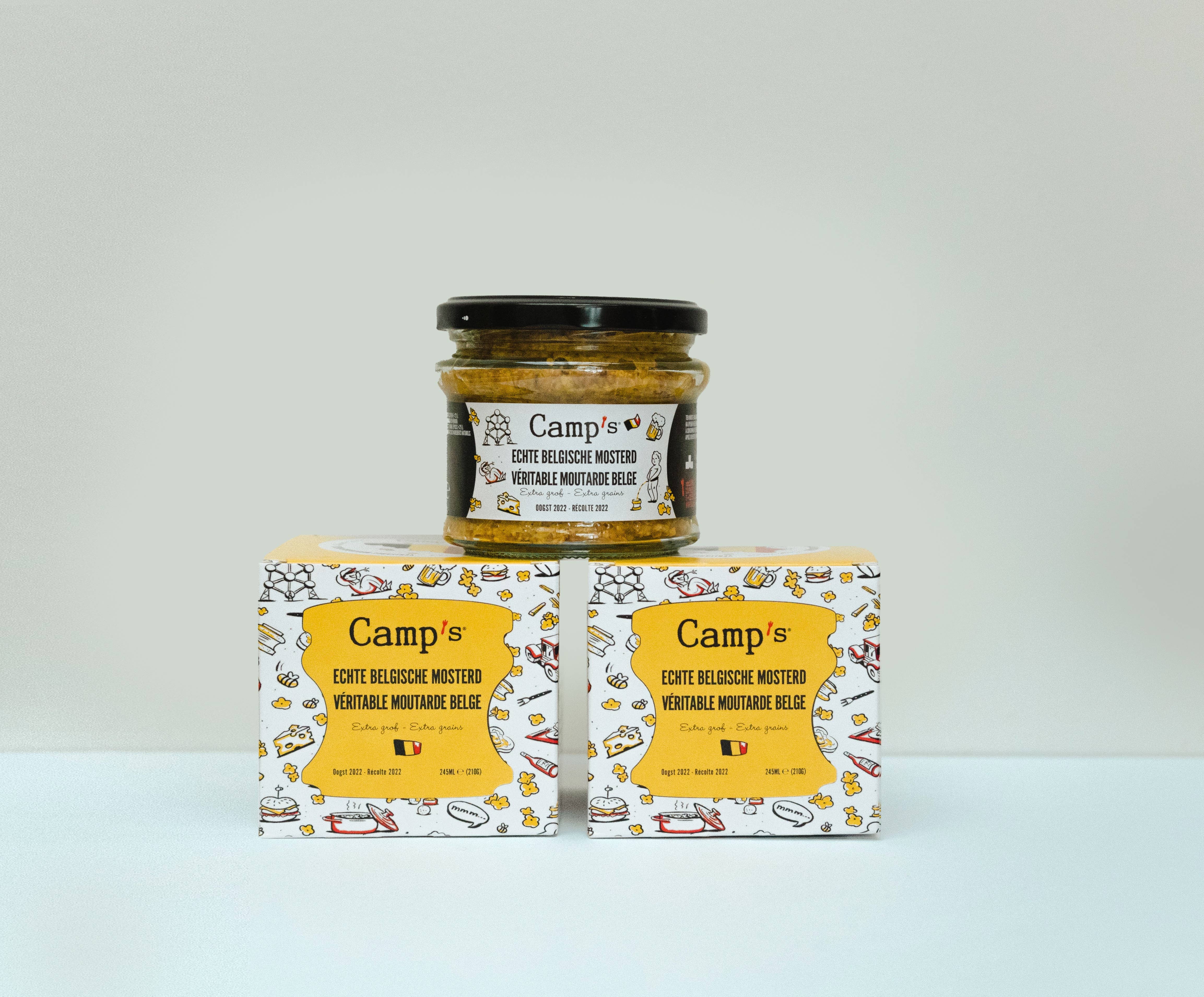 Camp's – Großhandel Senf – Camp's Echte Belgische Senf 245 ml1