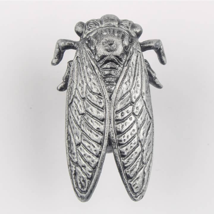 Originals International Ltd - Wholesale Knob/Pull - Cricket/Moth Drawer Knob Silver