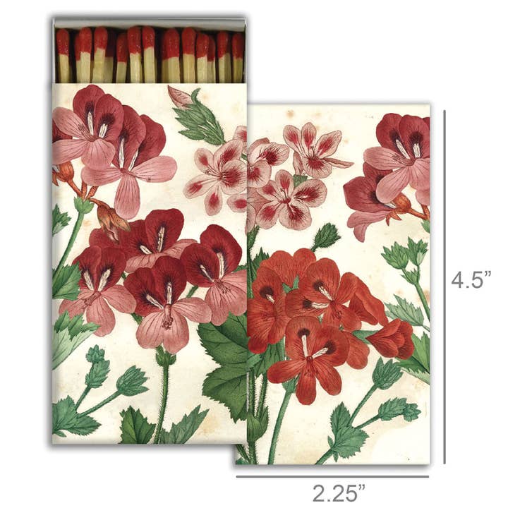 HomArt - Wholesale Matches - Matches - Geraniums1