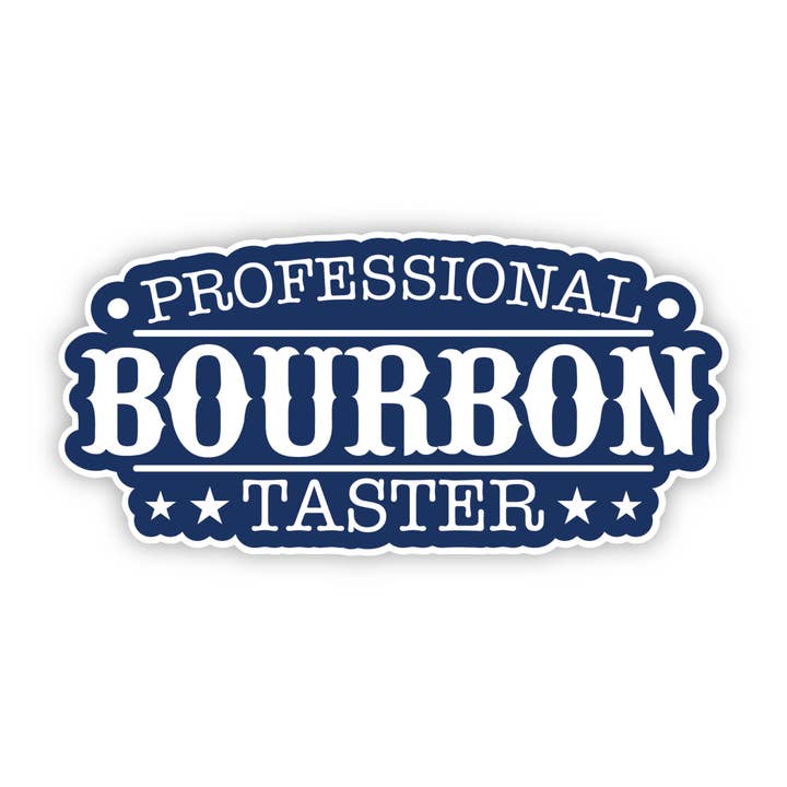Professional Bourbon Taster Sticker for wholesale by Barrel Down South