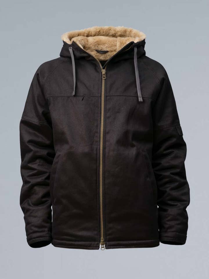 Hemp Jacket Men's BLACK S-XXXL for wholesale by EcoEGreenLife