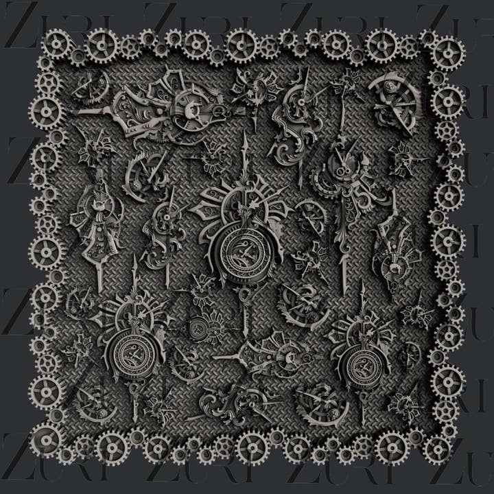 Steampunk Clocks for wholesale by Zuri Designs