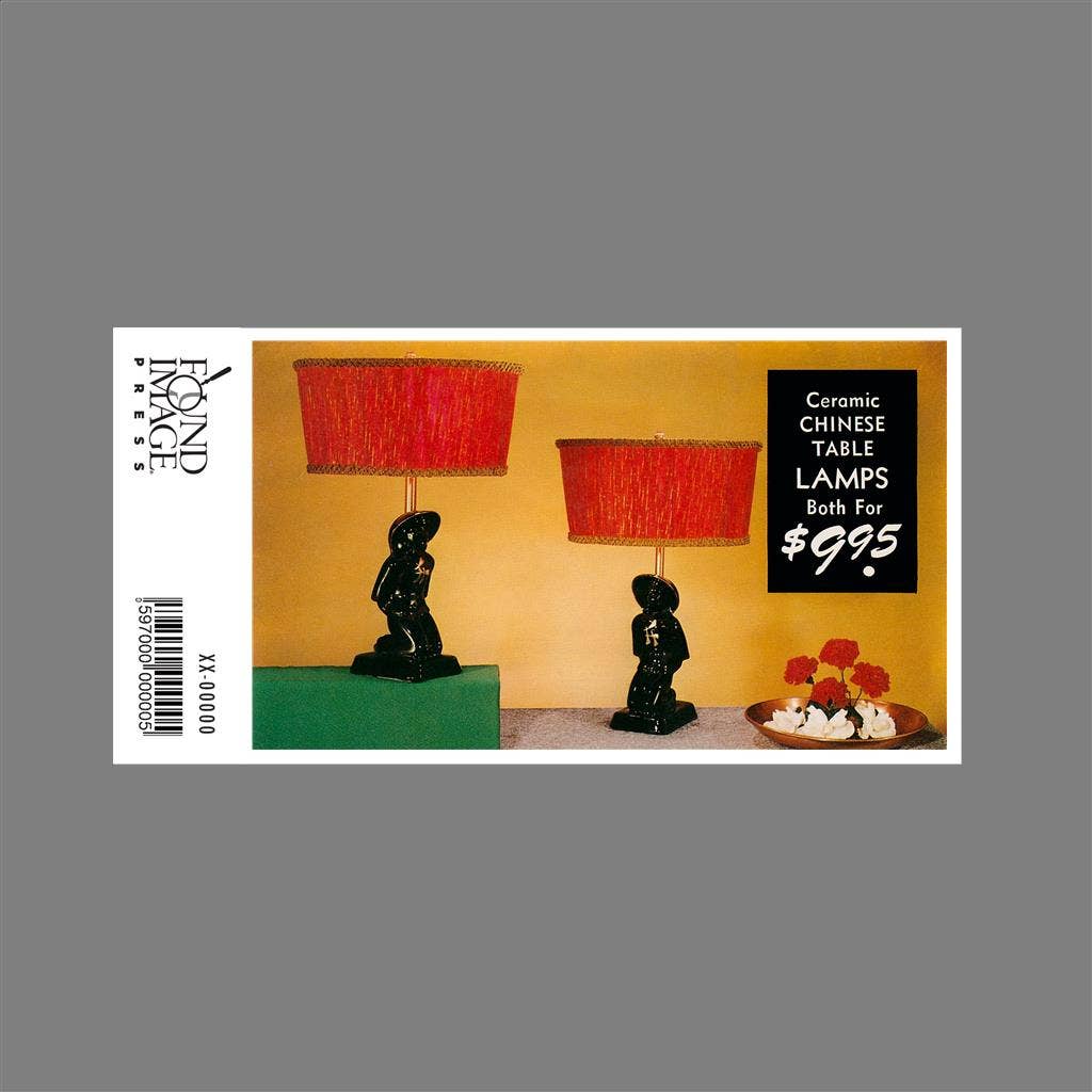 Found Image Press - Wholesale Sticker - Sticker AC-392 Ceramic Chinese Table Lamps1