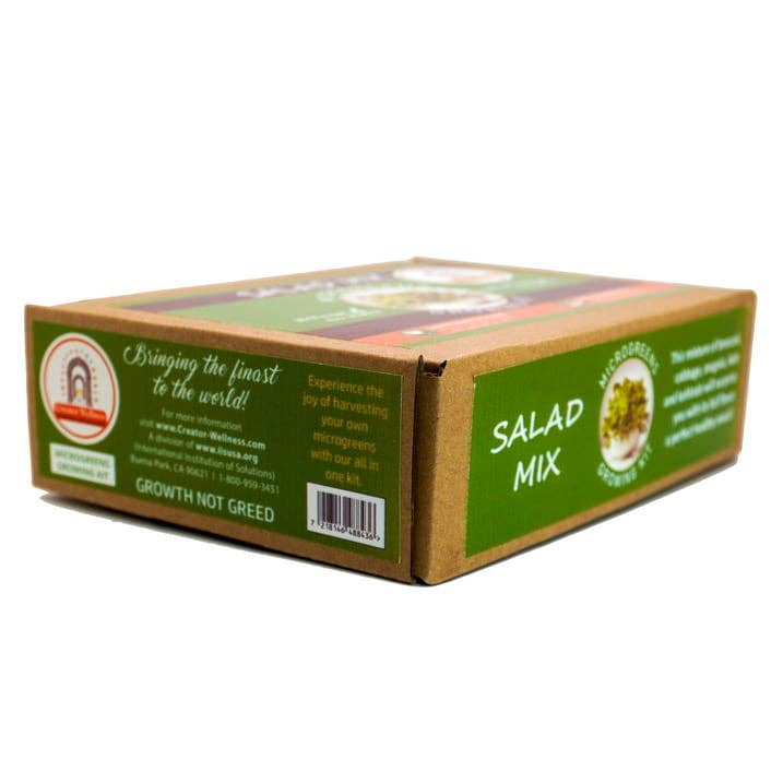 Creator Wellness - Wholesale Plant Seeds - Salad Mix Microgreens Growing Kit by Creator Wellness, Perfect for Salads6