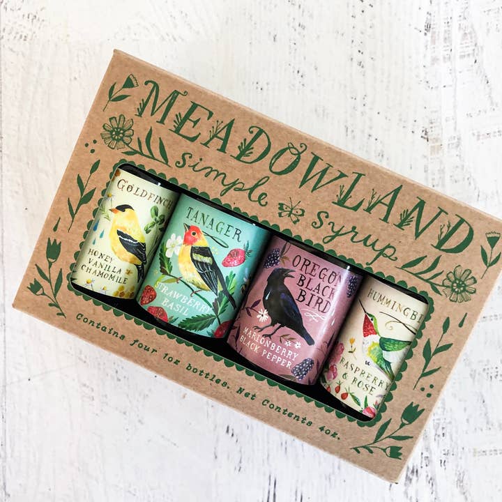 Meadowland Syrup - Wholesale Cocktail Mix/Syrup - Collection Simple Syrup: SWEET BIRD
