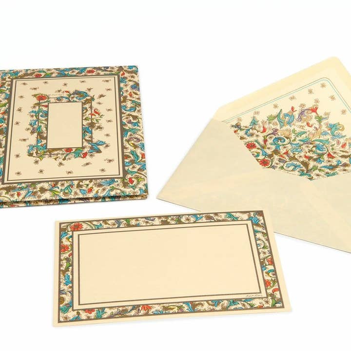 San Lorenzo Design – Engroshandel Brevpapir/sæt med noteskort – Portefølje Cards Large Size, Notekort, Italiensk Papir