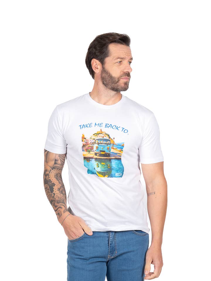 TEE 013 IBIZA T-SHIRT for wholesale by Yellow Skin