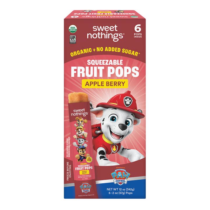 Sweet Nothings - Wholesale Fruit Snacks - Apple Berry Squeezable Fruit Pops - Freeze At Home5