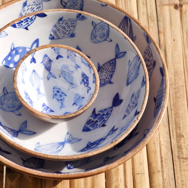 Maya Mallorca - Wholesale Serve Bowl - MEDIUM MANGO WOOD BOWL -FORMENTERA2