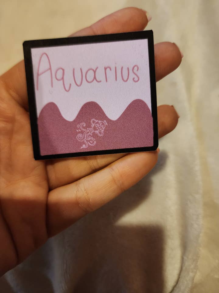 Aquarius Sticker for wholesale by Chaotic Crystal Chick Co.