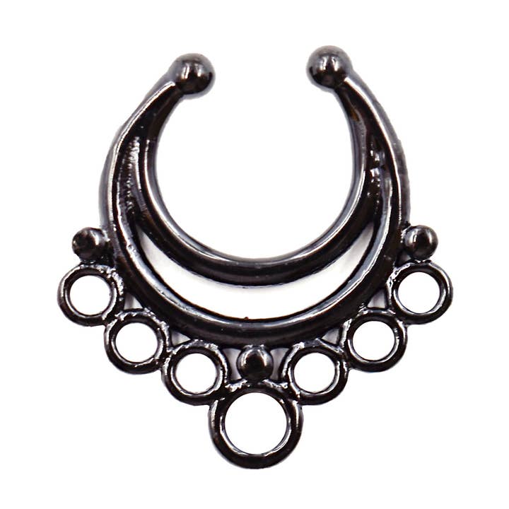 Surgical steel fake septum for wholesale by Bodywings