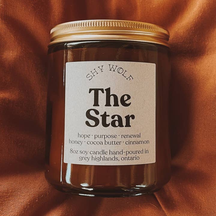 L'Étoile pour la vente par Shy Wolf Candles