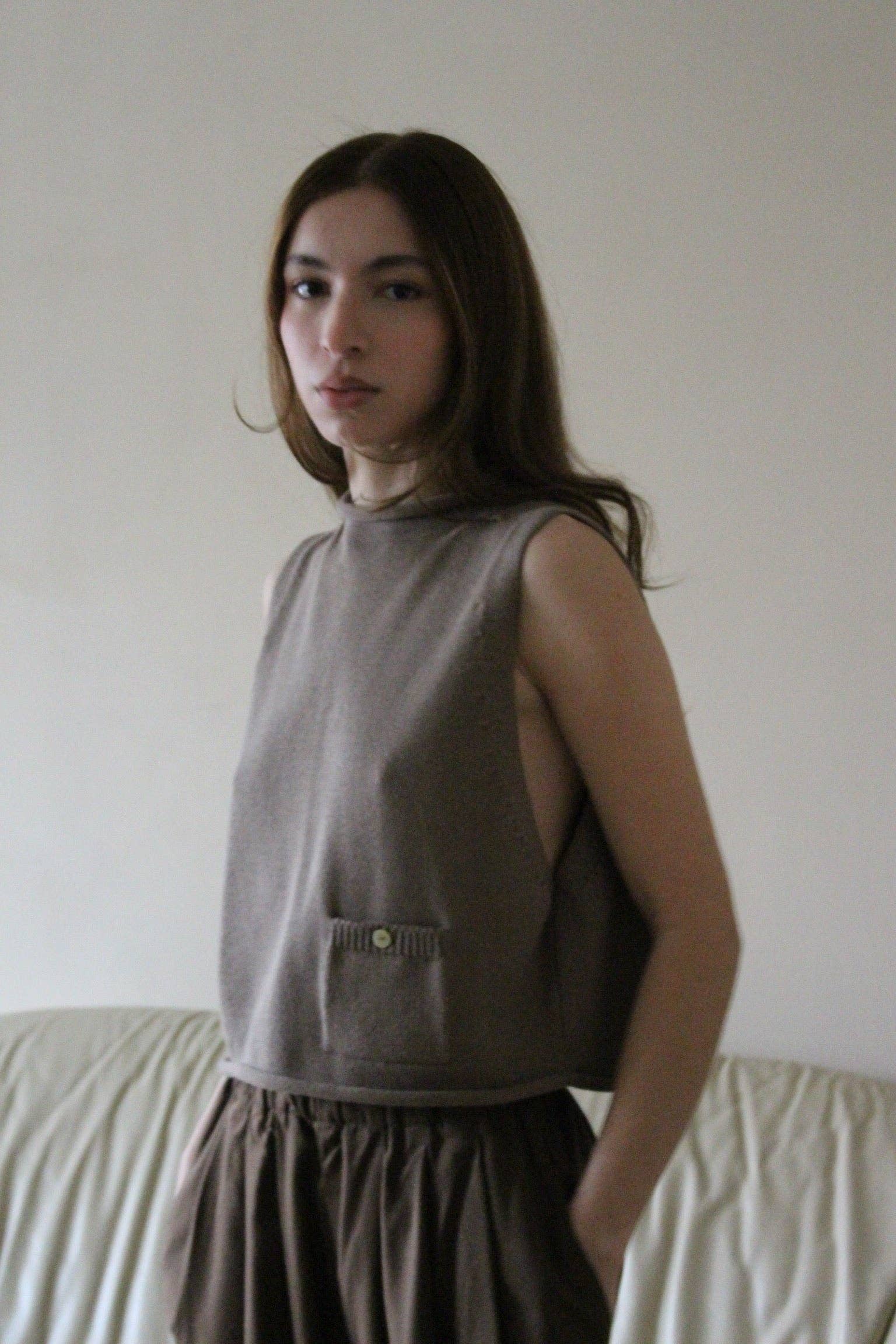 Na Nin – wholesale Outerwear Vest - Women’s – Milo Pima Cotton Vest17