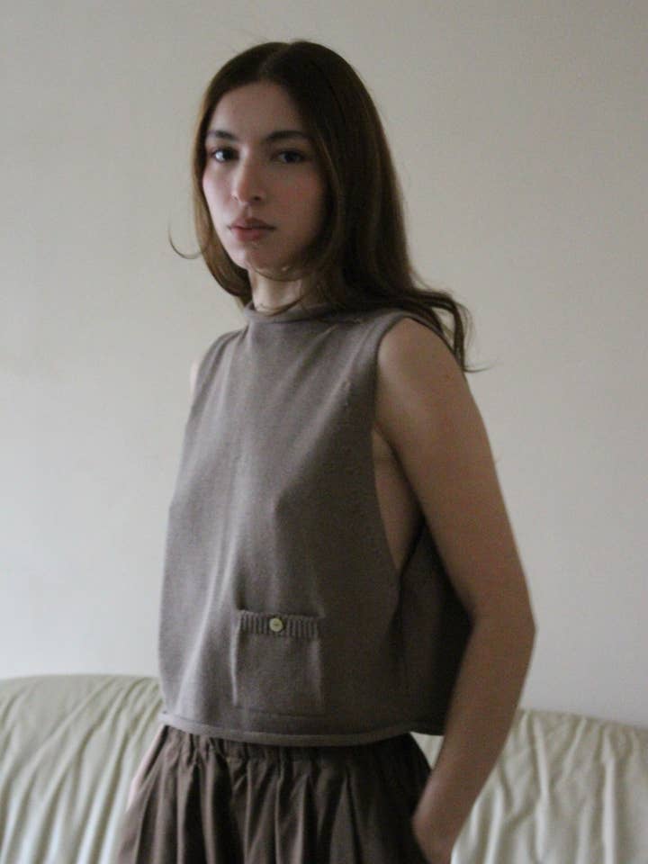 Na Nin – wholesale Outerwear Vest - Women’s – Milo Pima Cotton Vest17