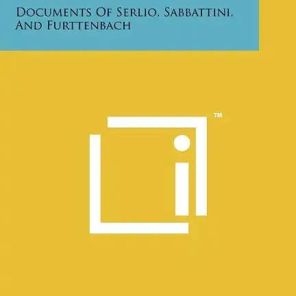 Books by splitShops - Wholesale Book - Adult - The Renaissance Stage: Documents Of Serlio, Sabbattini, And Furttenbach - Paperback