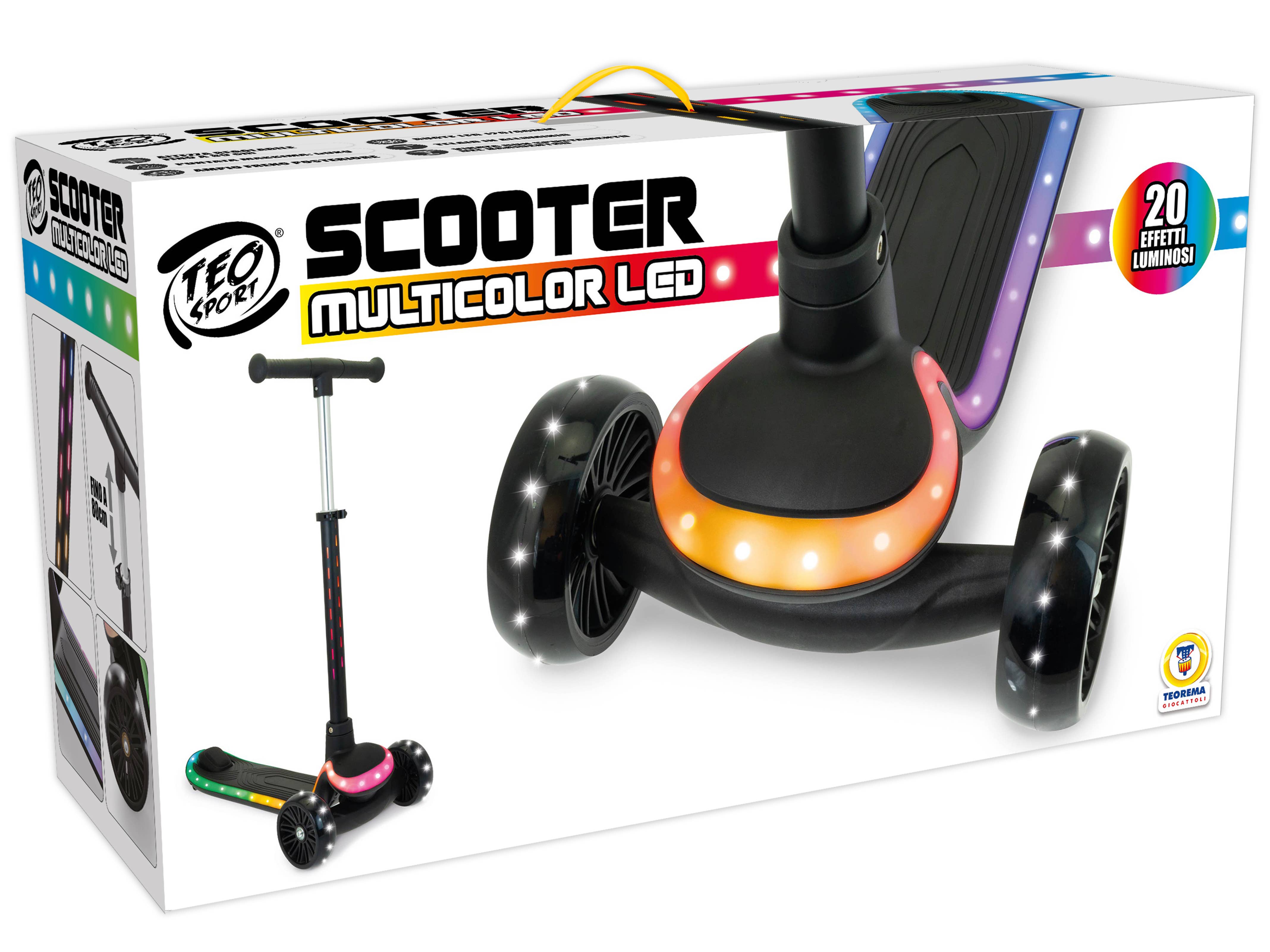 Teorema Giocattoli - Wholesale Bike/Scooter - Kids - 3-Wheel Scooter for kids, light-up wheels, max 50 kg2