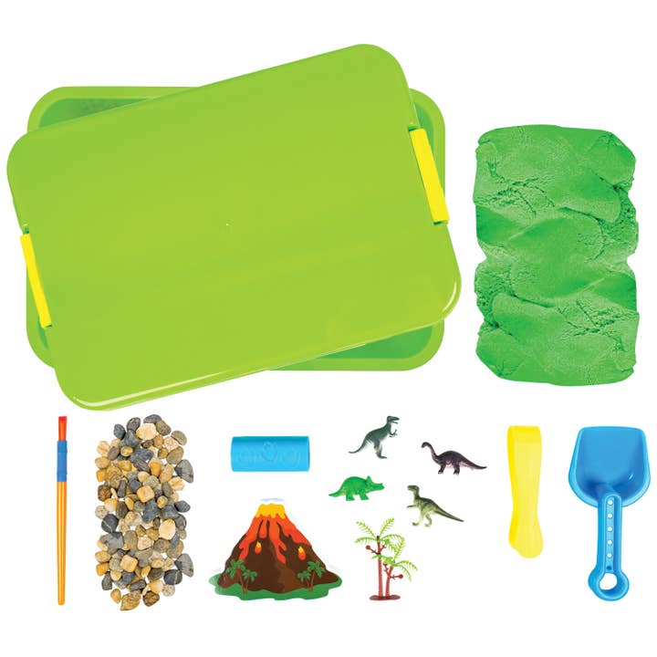 US Toy Company - Wholesale Toy Set - Kids - Dinosuar Exploration Sensory Bin 4-unit case pack