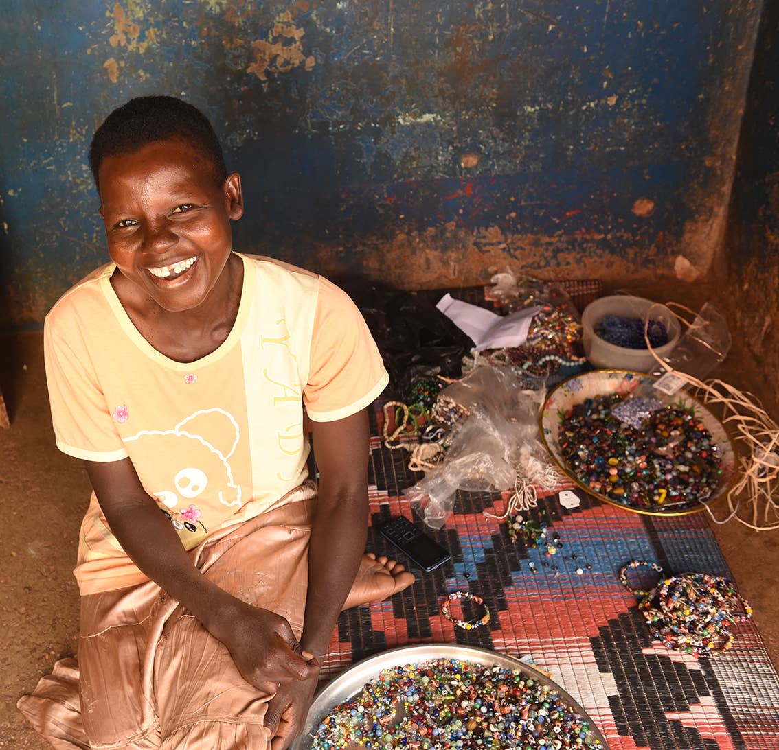 Project Have Hope – Engroshandel Perlehalskæde – Glas perle halskæde5