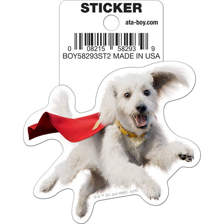 Ata-Boy - Wholesale Sticker - Superman 2025 Krypto Die Cut Sticker