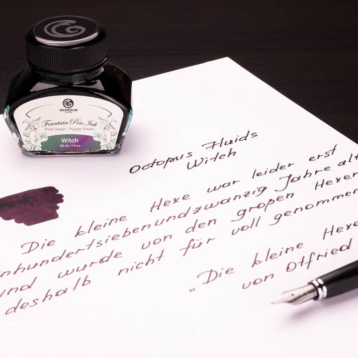 Octopus Concept GmbH - Wholesale Writing Ink - Fountain pen ink, Sheen Witch, green, 30 ml3