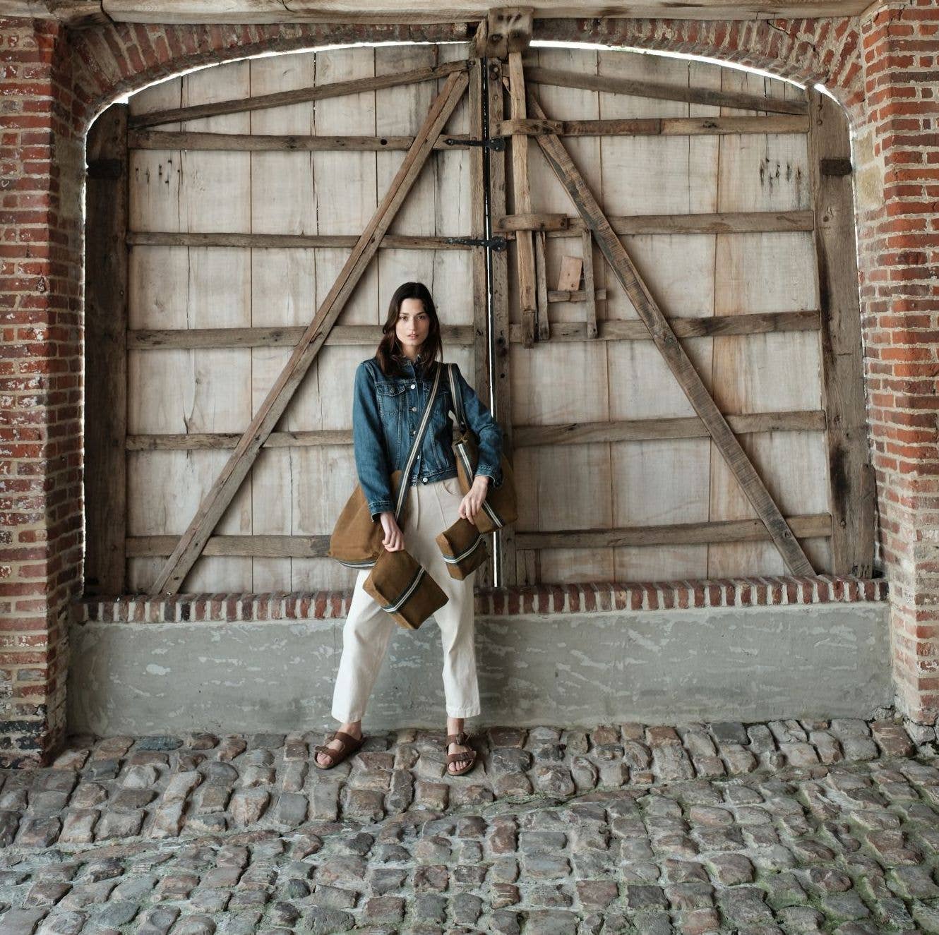 Libeco Home - Venta al por mayor Bolso pequeño - Mujer - Bolsa Miles Oak 23x16 cm0