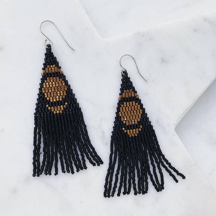 Brincos Harvest Moon por atacado de Blue Raven Handcrafted