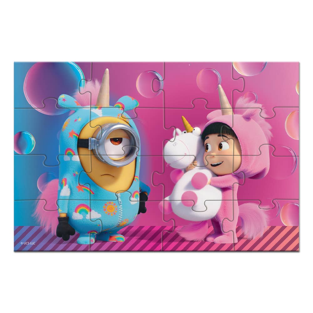 DoDo Brand - Wholesale Puzzle - Kids - Magnetic Puzzle For Kids - Minions 16 Pieces5