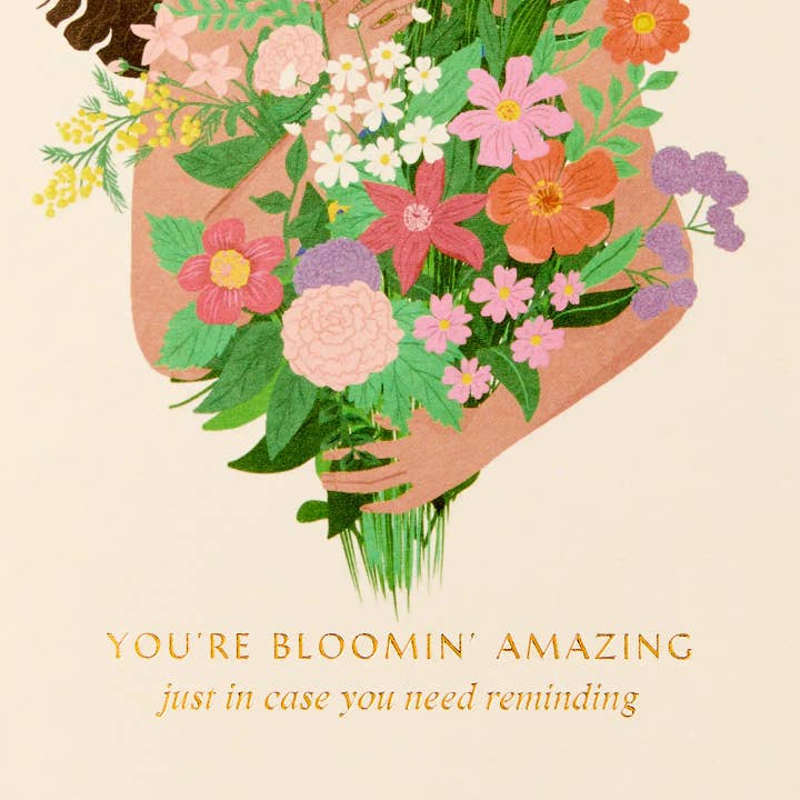 Gabrielle & Celine Greeting Cards Australia - Wholesale Friendship card - Friendship Foil Greeting Card | Eco-Friendly, Illustrated1