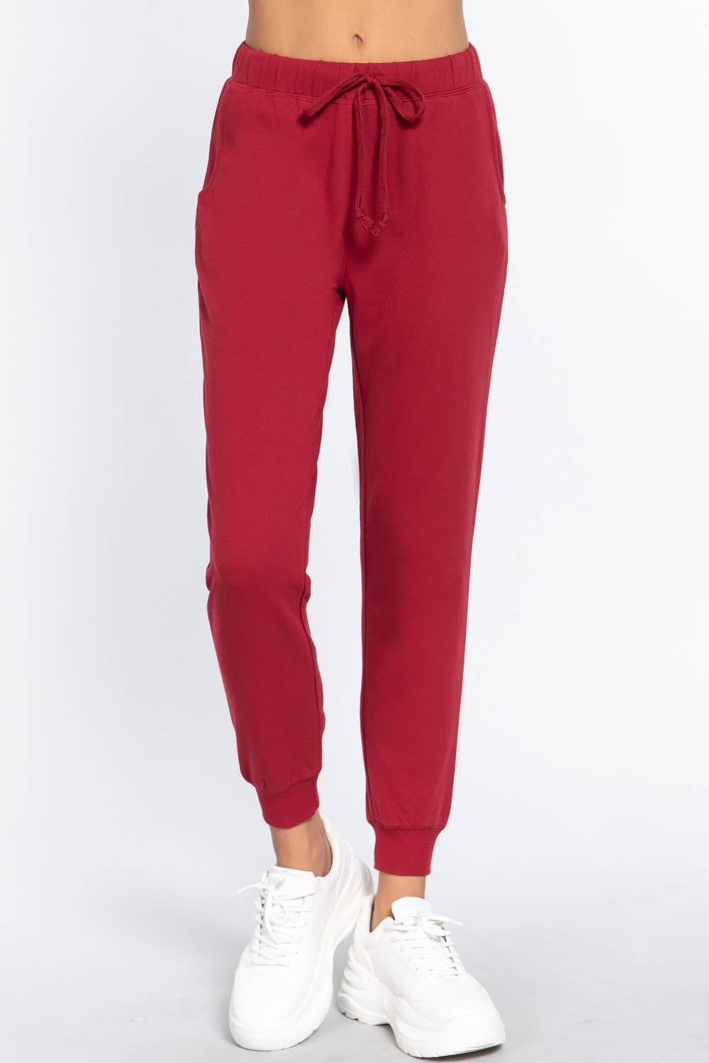 Active Basic | Active USA – calças de treino - Mulher por atacado – Calça jogger francesa Terry20