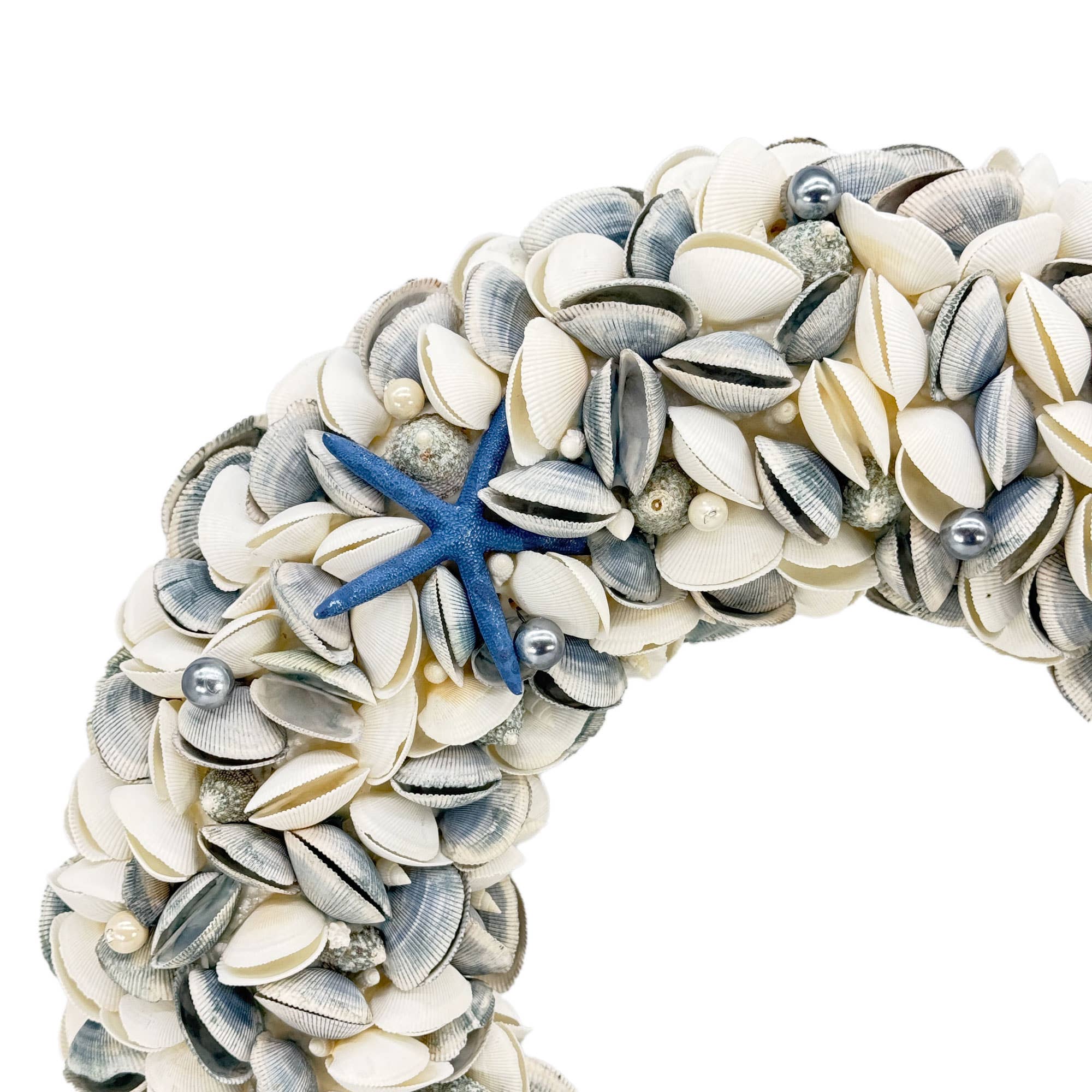 Galt International Company - Vente Couronne - Couronne de coquillages côtière - 45 cm de diamètre20