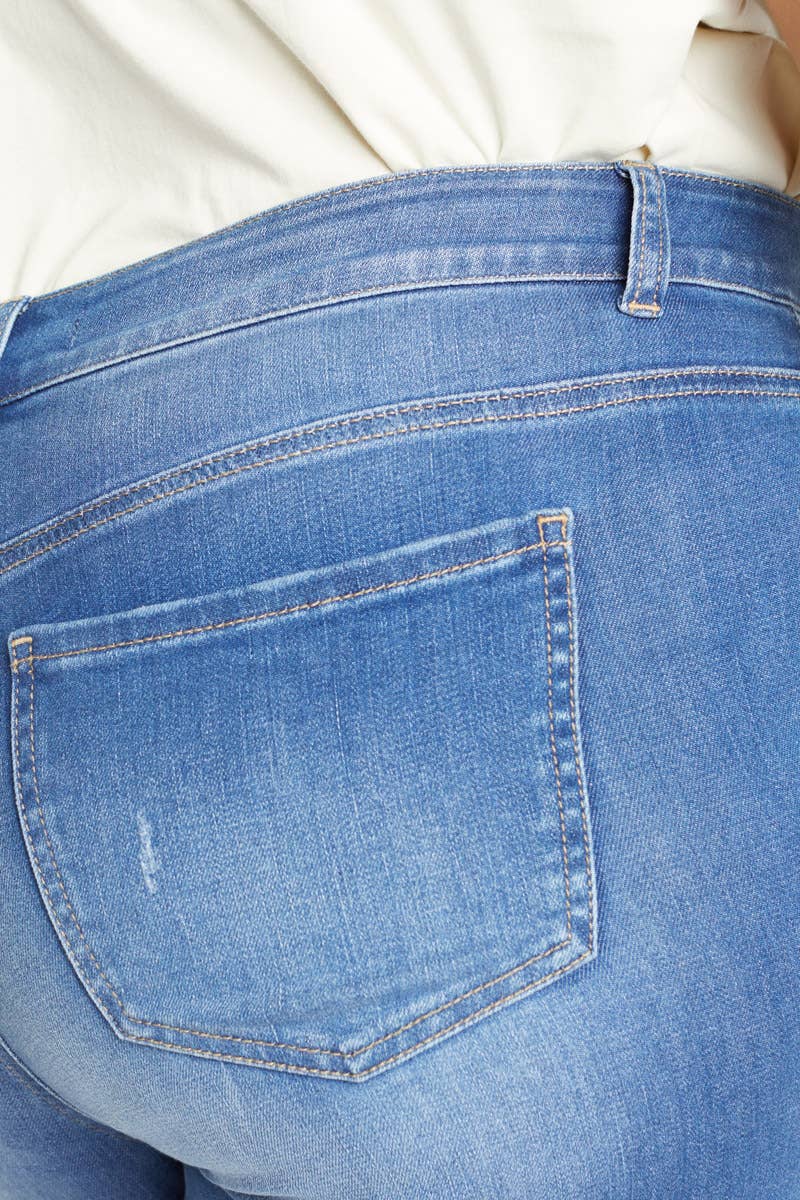 MOYEN OUVRIR PACK Jean Skinny Taille Haute Cheville Grande Taille WEP3310XL en vente sur Faire6