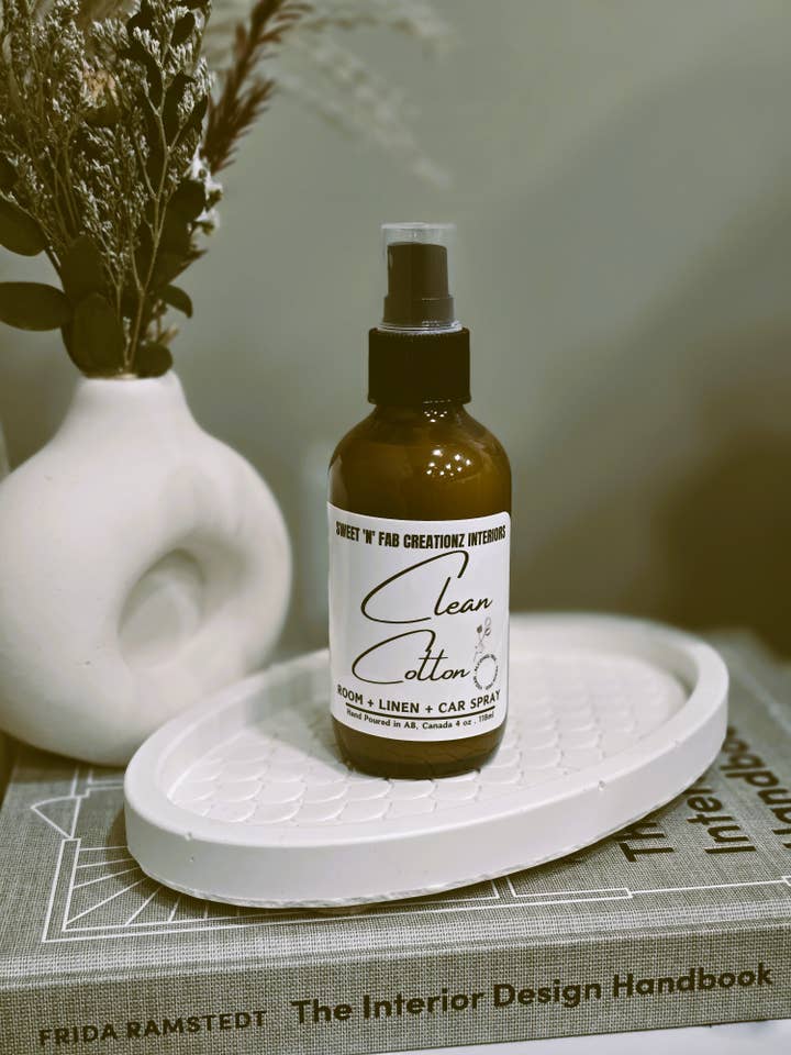 Clean Cotton Room and Linen Spray for wholesale by Sweet 'n' Fab Creationz Interiors